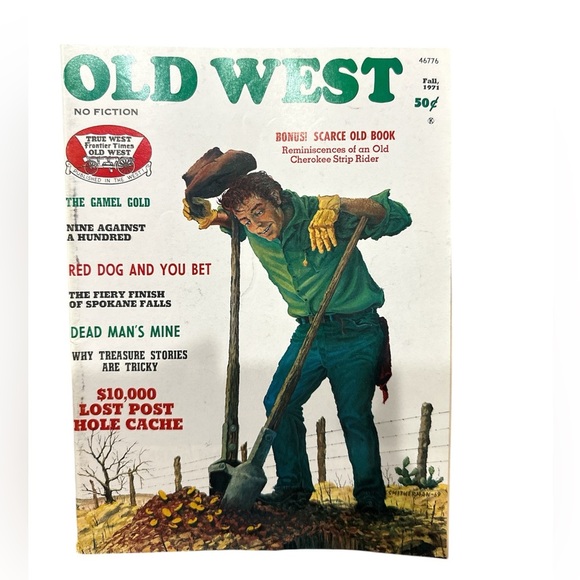 Vintage 1971- OLD WEST MAGAZINE - Picture 1 of 5